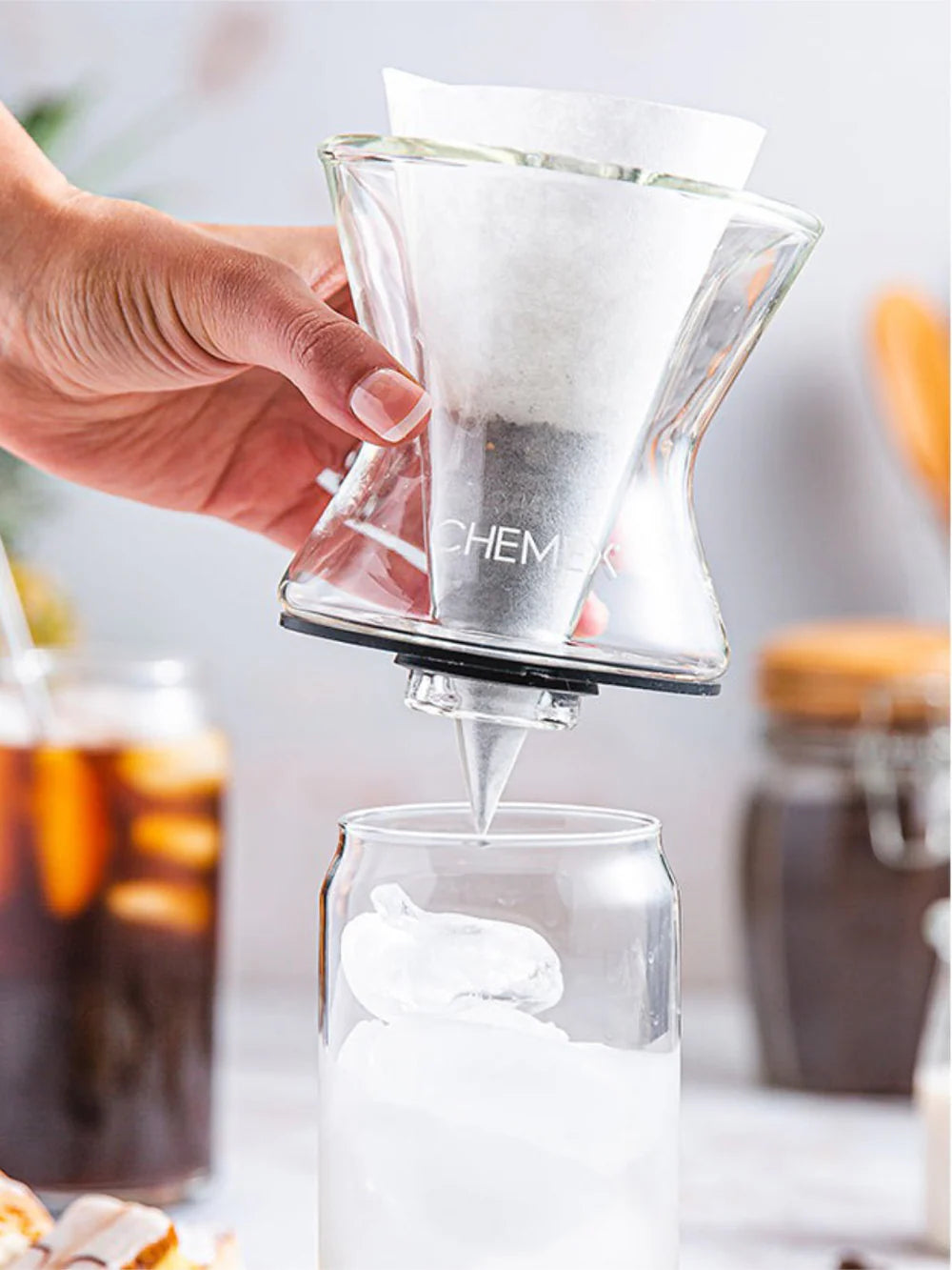 CHEMEX® Half Moon Coffee Filters (100-Pack) | FP-2