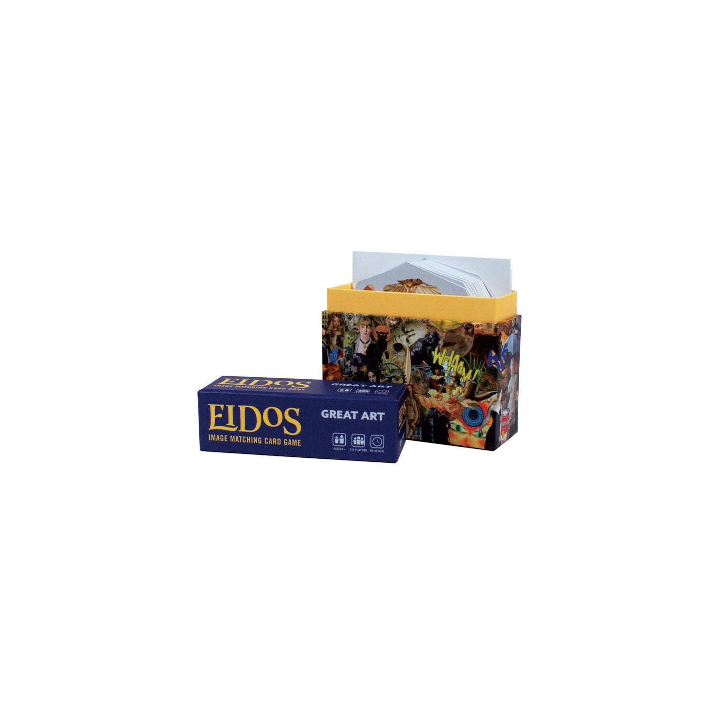 Eidos Great Art: card game open box.