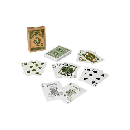 Bicycle Eco Edition: card game product contents.