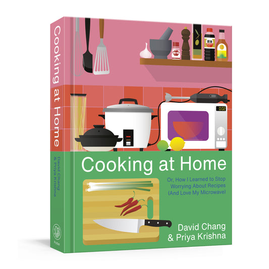 Cooking at Home book cover.