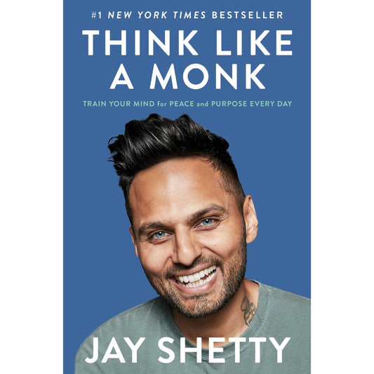 Think Like a Monk book cover.