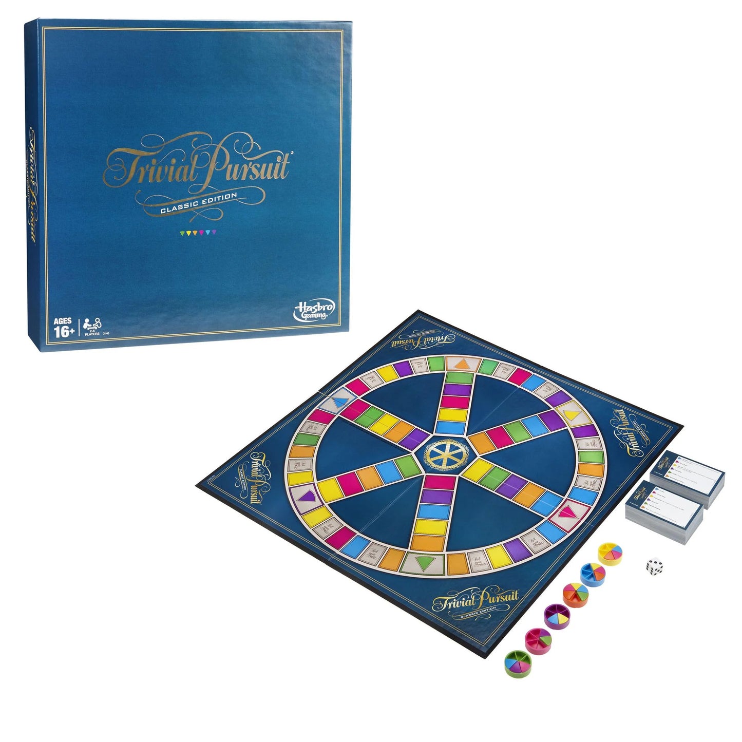 Trivial Pursuit (Classic Edition): board game product contents.